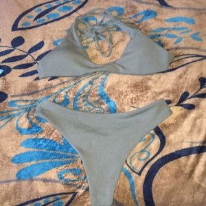 Gray bikini